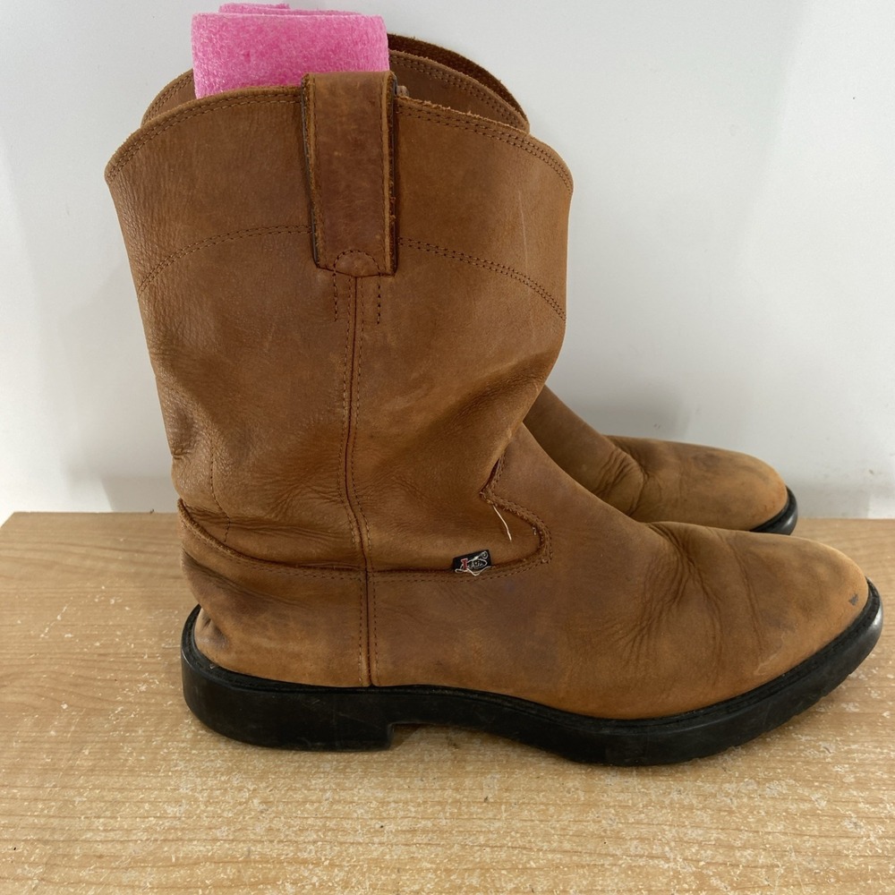 Justin Original Workboots Conductor 10 Inch Work  Mens Brown 4760 Size 8.5